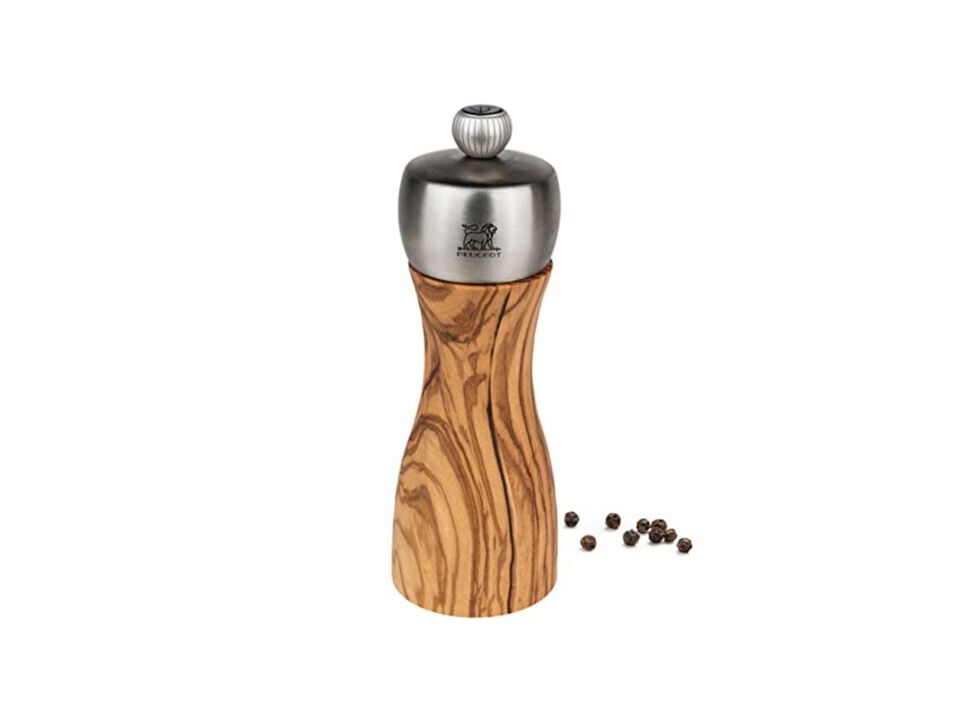 Classic Fidji Pepper Mill, Olive Wood, 15 cm