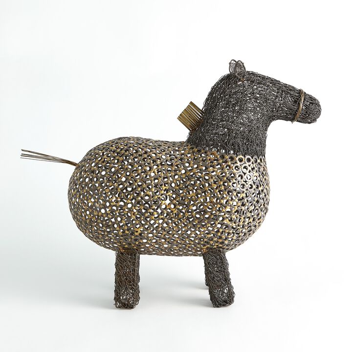 Crazy Fat Pony Sculpture