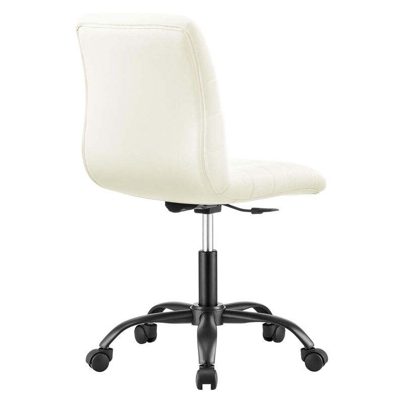 Modway Ripple Home Office Desks and Chairs, Black White