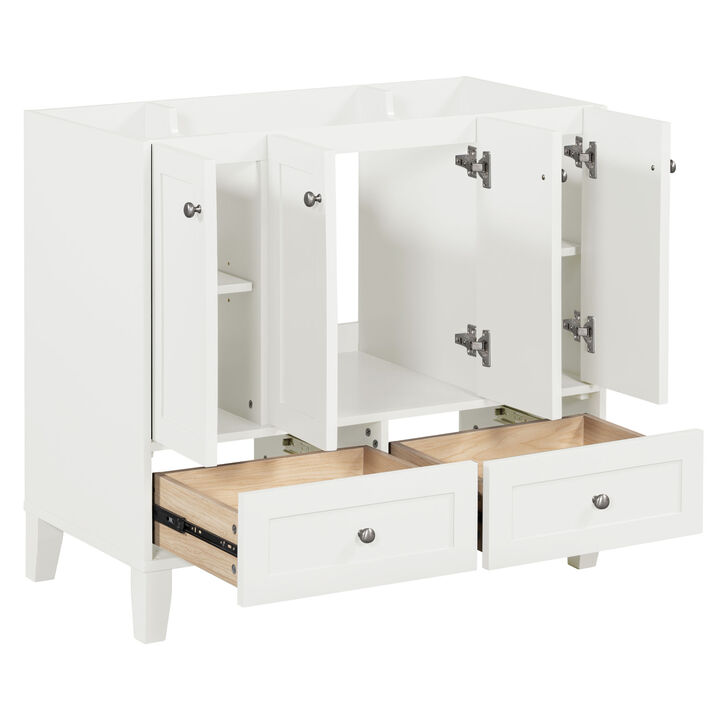 Spacious Storage Cabinet with Adjustable Shelves & Premium Hardware