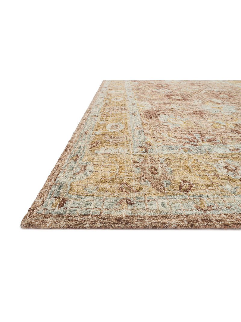 Julian JI04 Terracotta/Gold 7'9" x 9'9" Rug