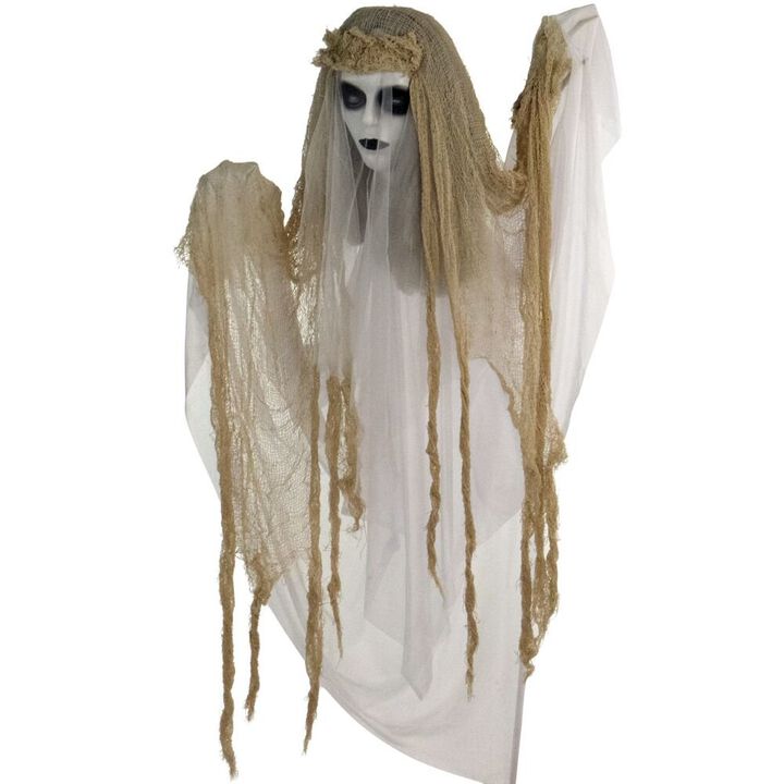 Haunted Hill Farm 47 Hanging Ghost, Animation, Lights