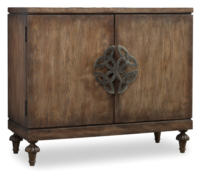 Melange Savion Chest in Dark Wood