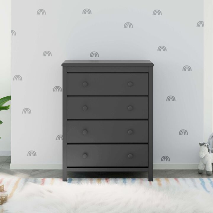 Storkcraft Alpine 4 Drawer Chest (Gray)