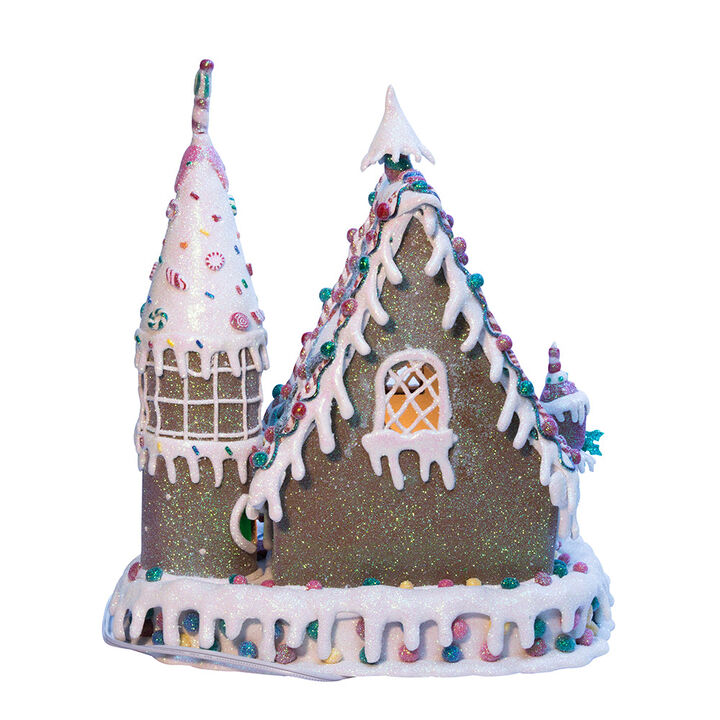 13-Inch Gingerbread House with Lights: Perfect Holiday Decoration for Your Home