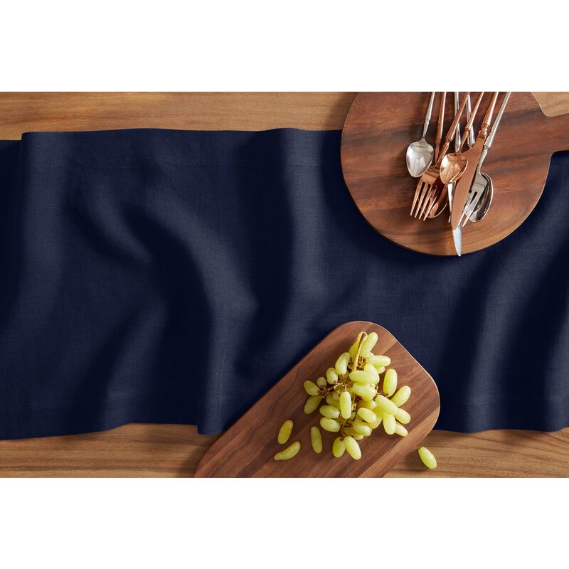 Solino Home 100% Pure Linen Table Runner | Sonoma
