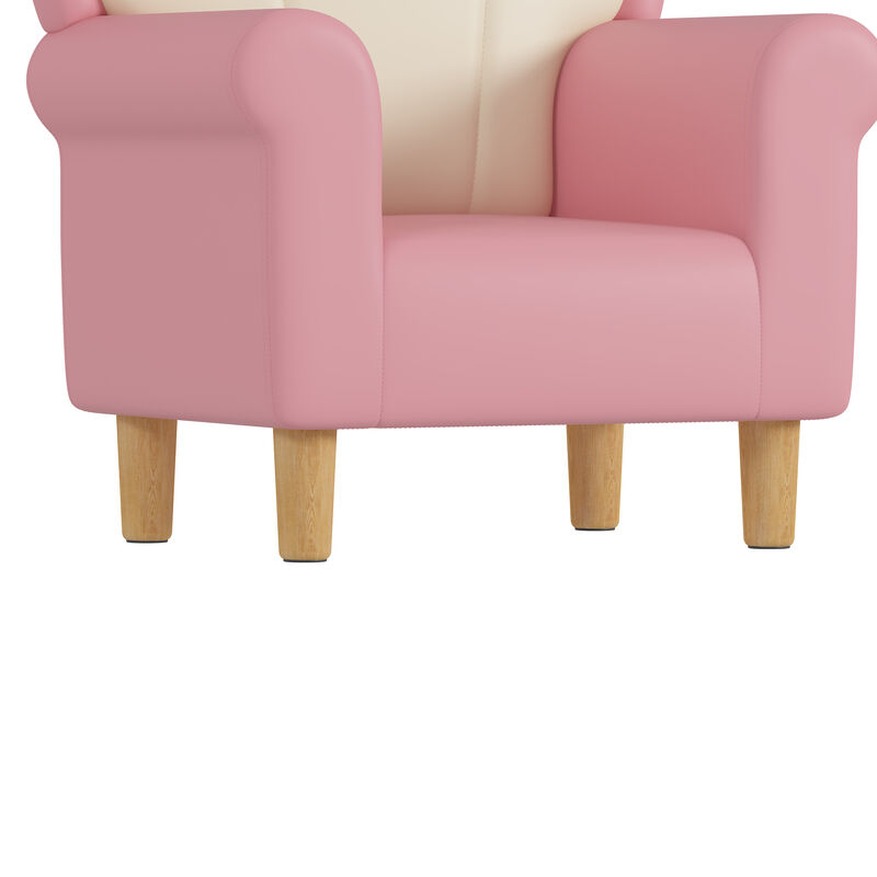 Merax PU Upholstered Princess Armchair Sofa
