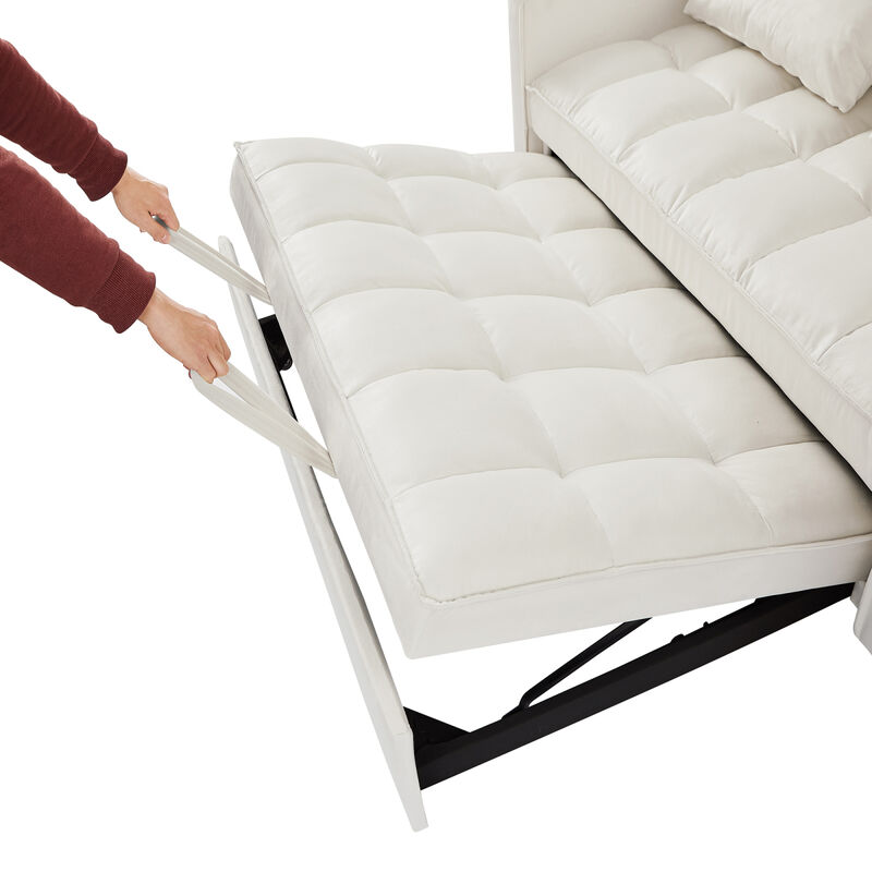 Off Velvet Sofa Bed