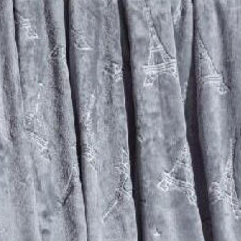 Eiffel Tower Premium Microplush Super Soft Embossed Pattern All Season 50" x 60" Throw Blanket