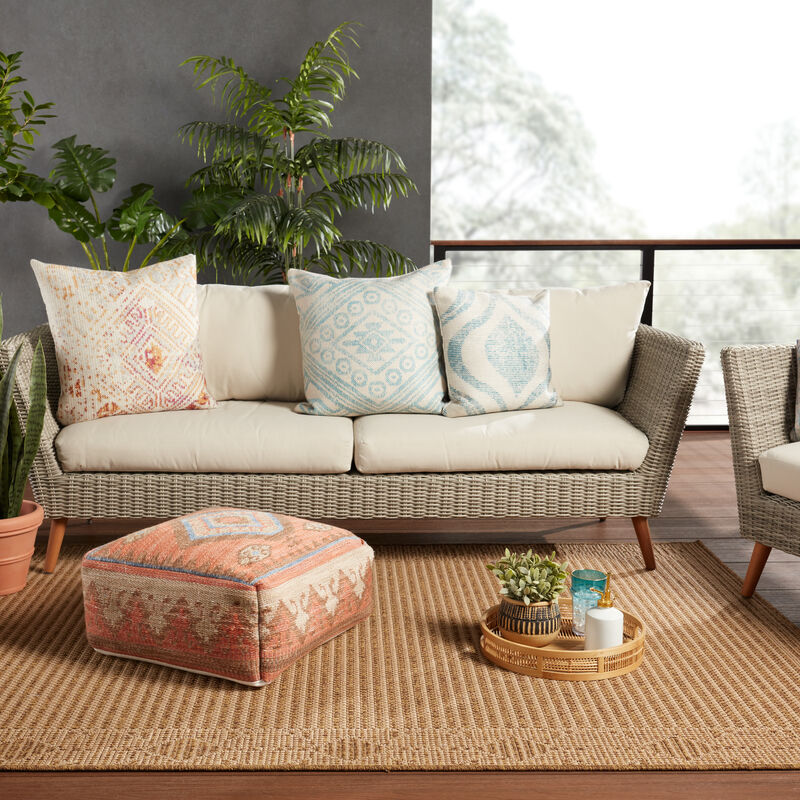 Sundial Pouf