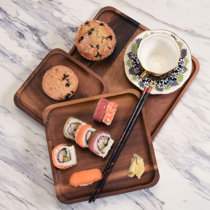 Set of 3 Square Plates - 1 each size