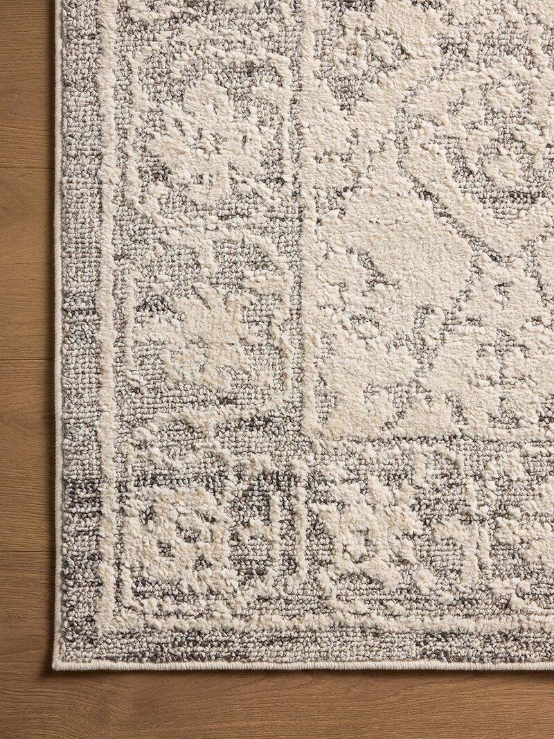 Gigi Ivory/Stone 7'10" x 10' Area Rug by Magnolia Home by Joanna Gaines x Loloi