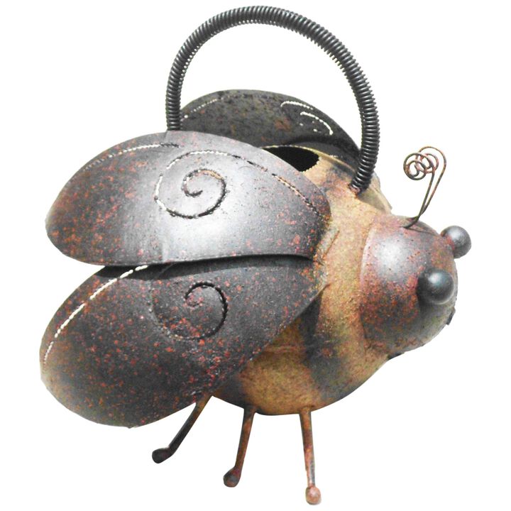 D-ART COLLECTION, INC Iron Bee Watering Can