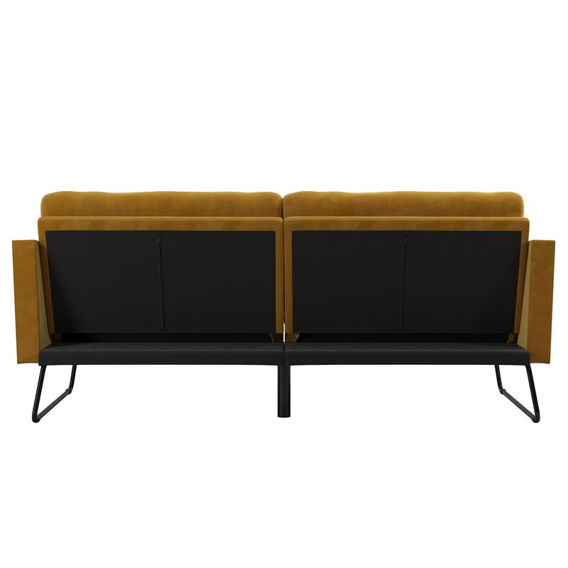 Neely Futon with Bolster Pillows