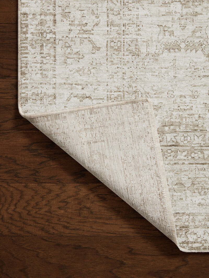 Honora Ivory/Natural 3'9" x 5'9" Accent Rug by Amber Lewis x Loloi