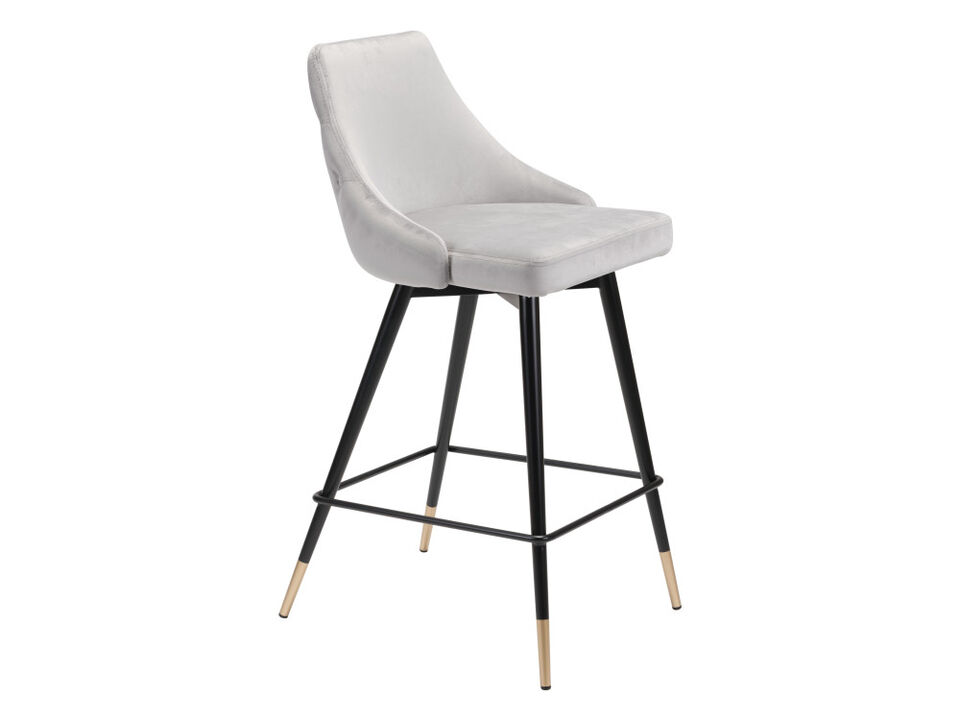 Piccolo Counter Stool Gray