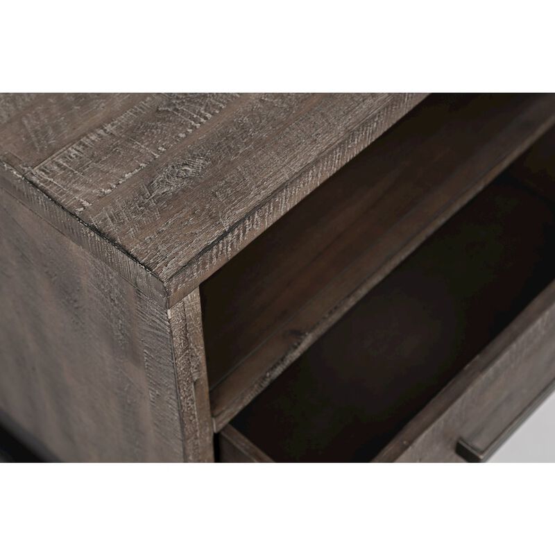Jofran East Hampton Distressed Solid Wood End Table
