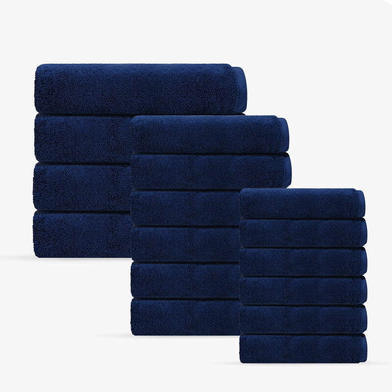 Puresoft 16 pcs Turkish Towels Set
