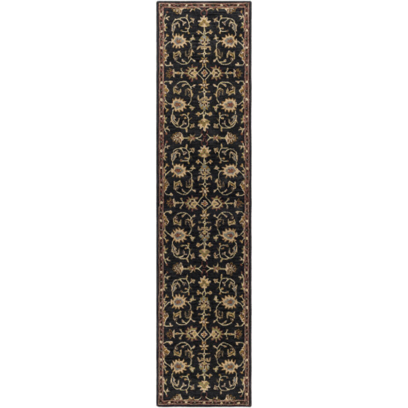 Middleton AWMD-1000 3' x 5' Black Rug