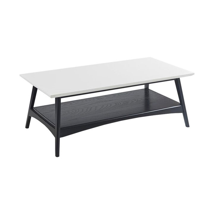 Belen Kox Coffee Table, Off-White/Black, Belen Kox