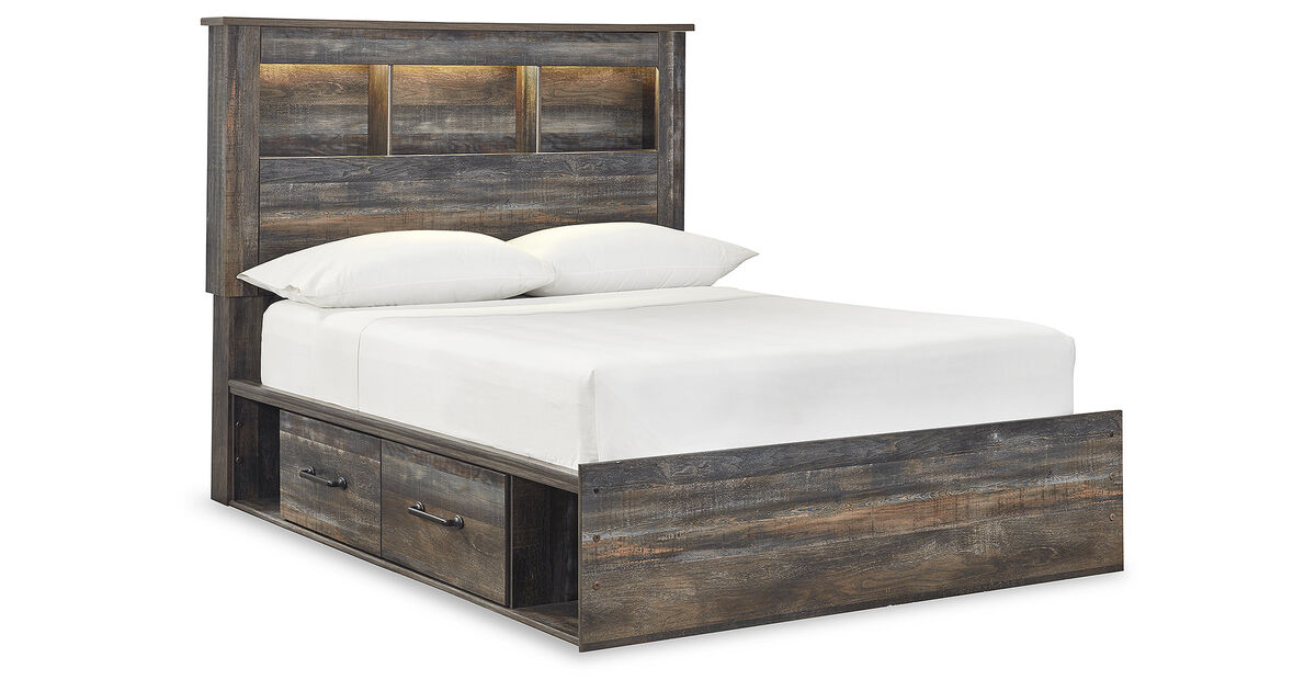 Drystan Full Bookcase Bed