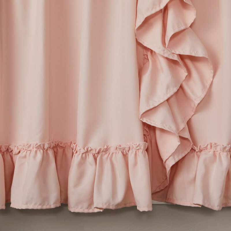 SKL Home By Saturday Knight Ltd Sarah Tier Pair - 2-Pack - 82X36", Blush