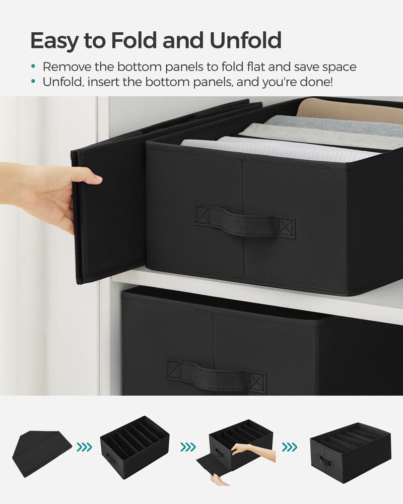 Versatile Wardrobe Clothes Organizer – Space-Saving Storage Solutions for Neat Closets