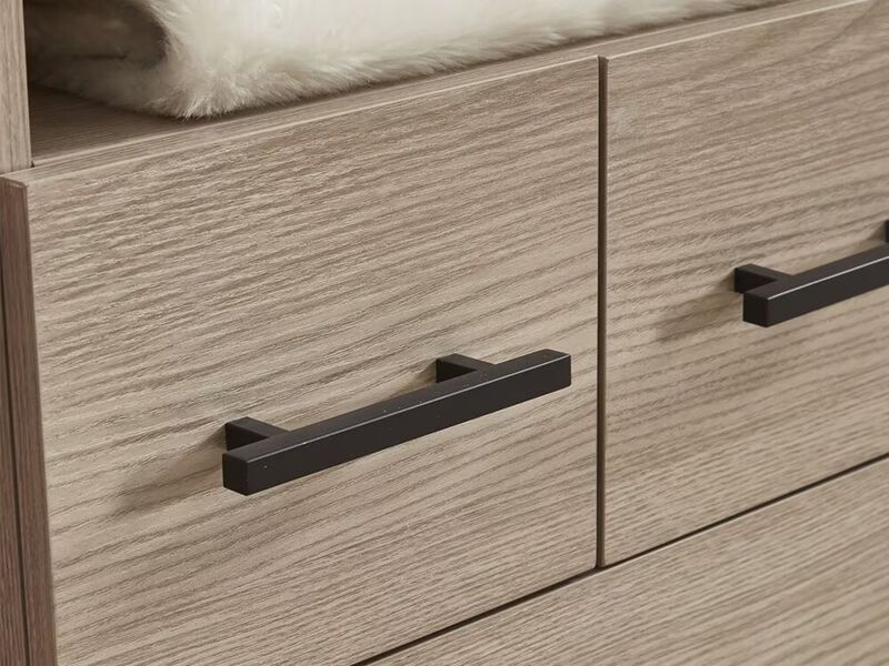 Closet Organizer System, Closet Organizers with Clothing Racks for Hanging Clothes, Closet System with Drawers ,Walk in Closet Organizers and Storage with Shelves, Walk in Closet System
