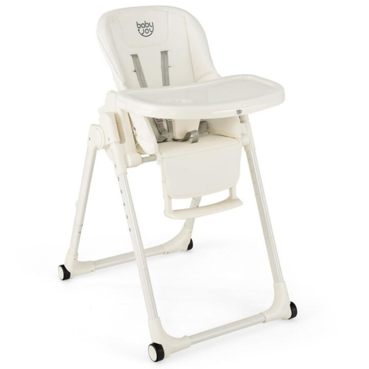 Hivvago 4-in-1 Baby High Chair with 6 Adjustable Heights