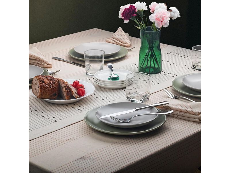Alata Kate 30-Piece Silverware Set Stainless Steel Flatware Set