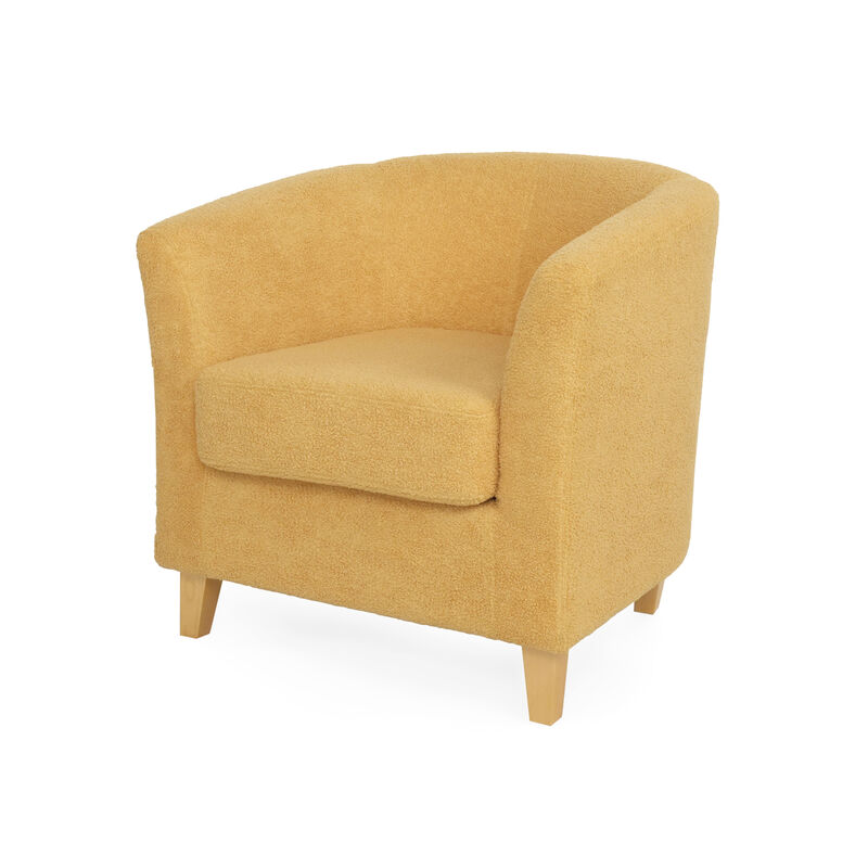 Merax Casual Fabric Club Chair Accent Chair