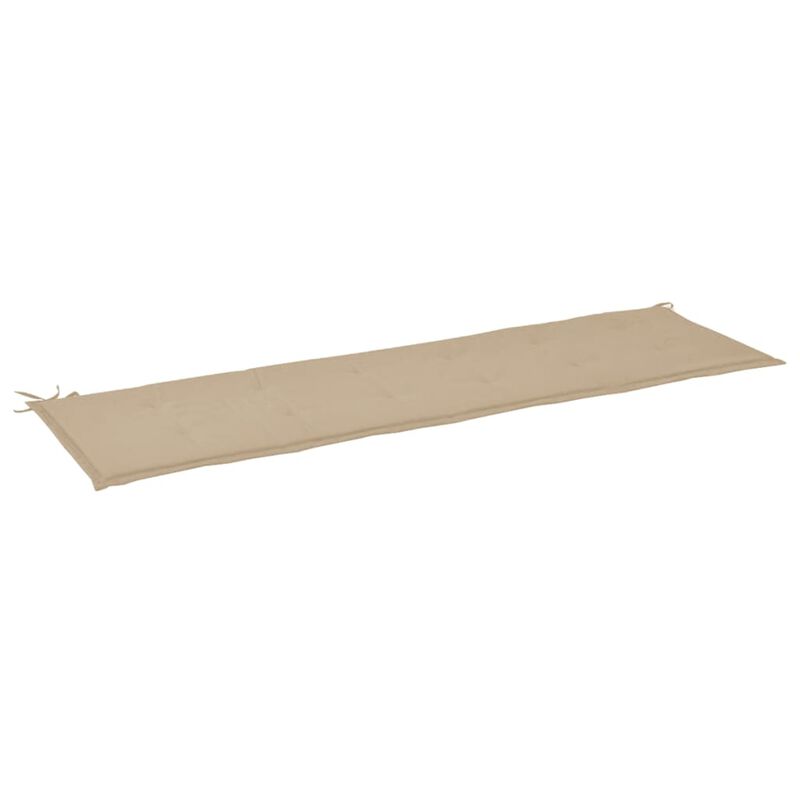 vidaXL Garden Bench Cushion Beige 70.9"x19.7"x1.2"
