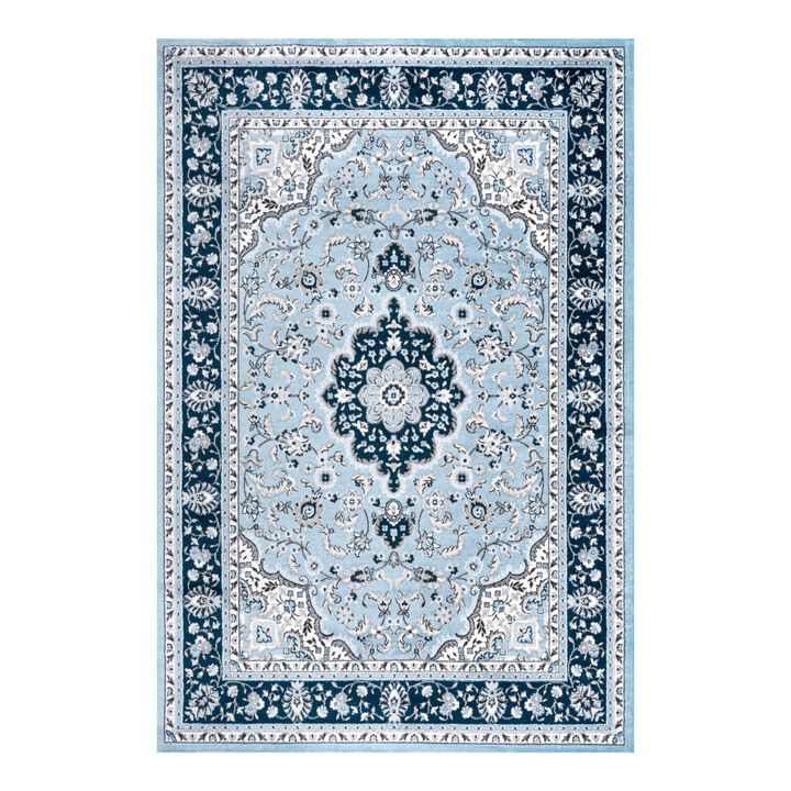 Palmette Modern Persian Floral Area Rug