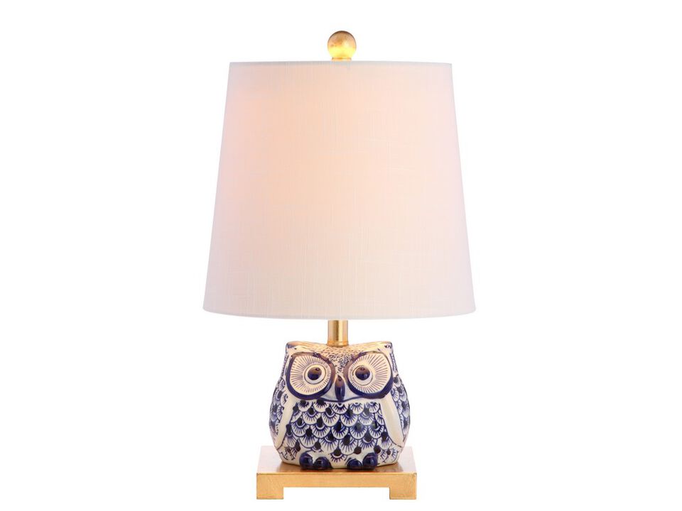 Justina Ceramic Mini LED Table Lamp