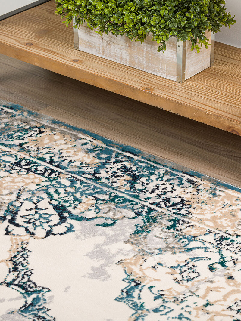 Karma KM23 Ivory 8' x 10' Rug