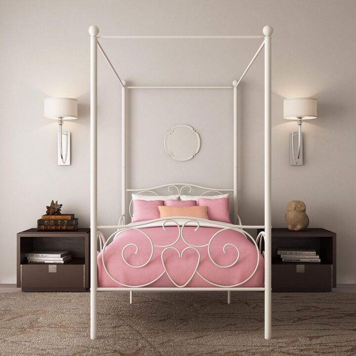 Atwater Living Whimsical Metal Canopy Bed