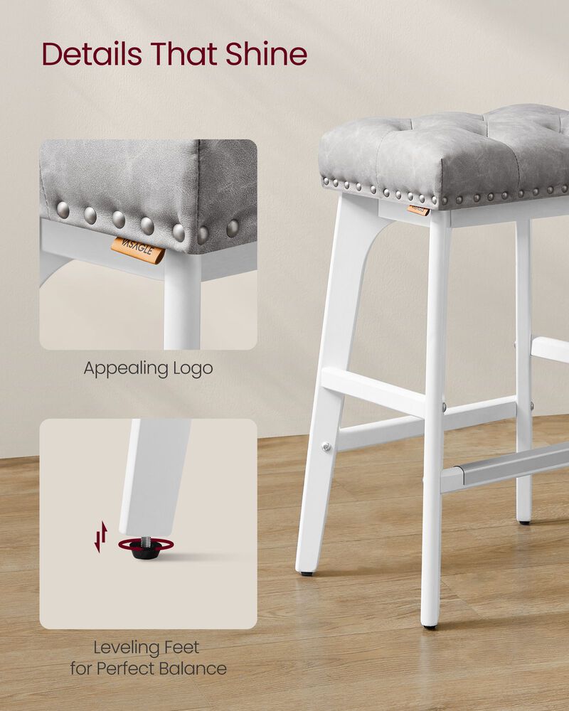 Counter Height Bar Stools Set of 2