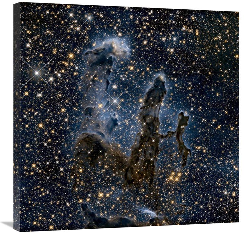 A Near-Infrared View of the Pillars of Creation-Canvas Art-30x30