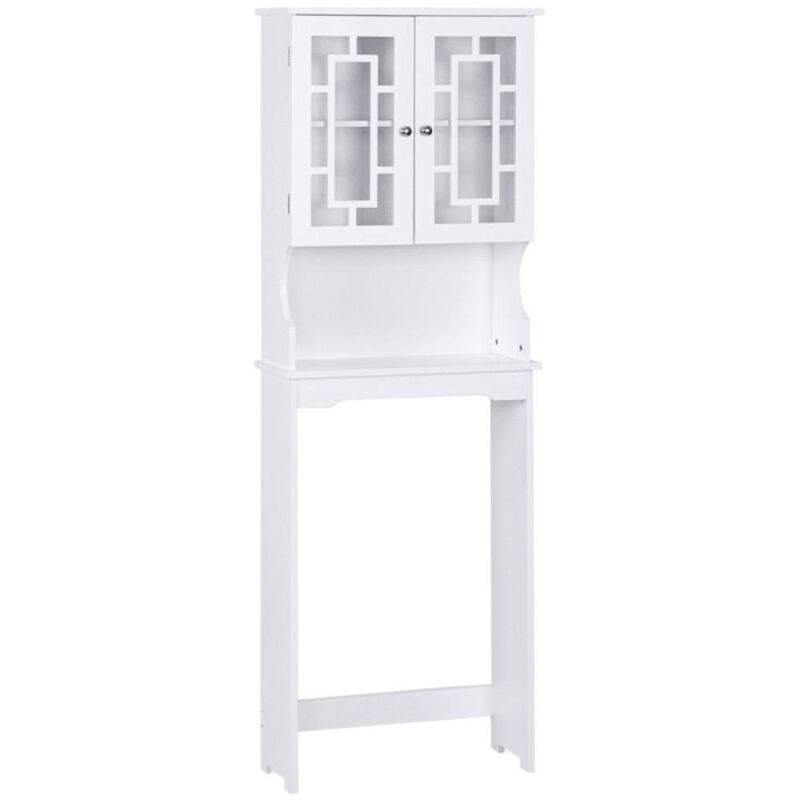 Hivvago Bathroom Spacesaver Over the Toilet Door Storage Cabinet