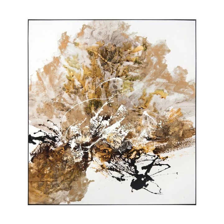 Chen Qi's Gilt And Charcoal