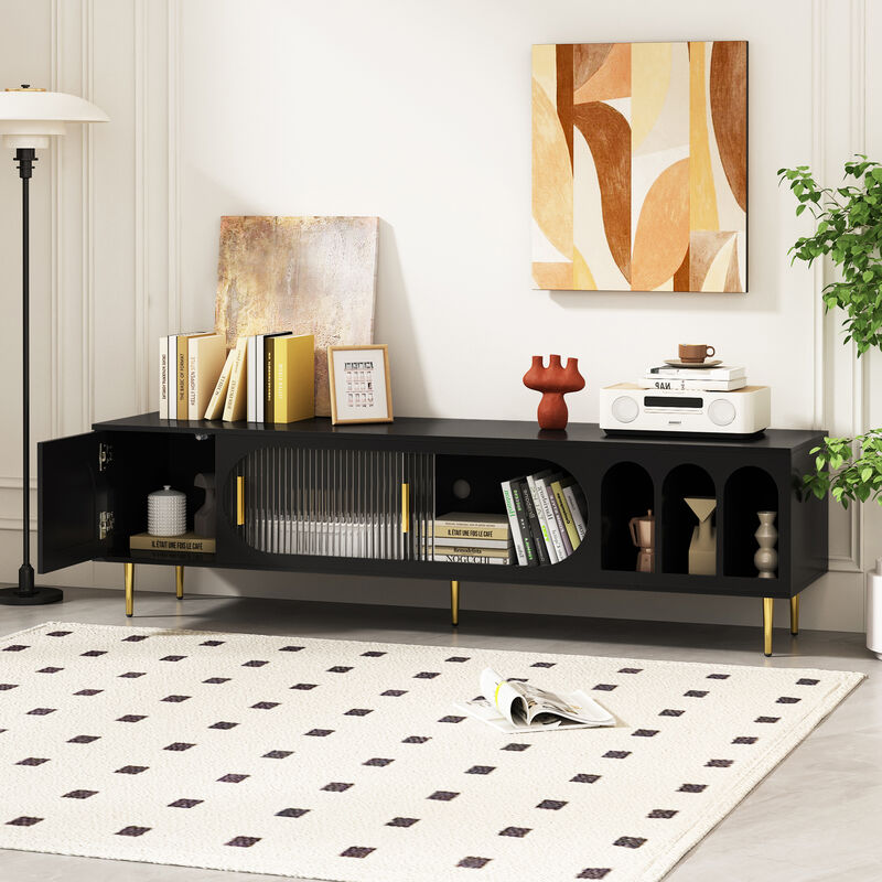 Merax Modern TV Stand TV Console Cabinet