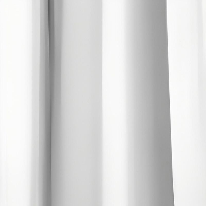 Commonwealth Thermalogic Weather Insulated Cotton Fabric Tab Panels Pair - 40x63" - White