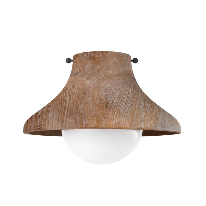 Coastal Living Surfside Wood Flush Mount
