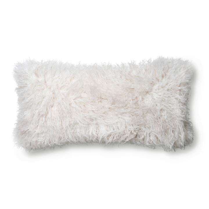 P0597 Ivory 12"x27" Down Pillow