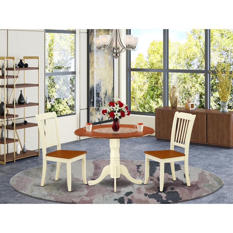 Dining Room Set Buttermilk & Cherry