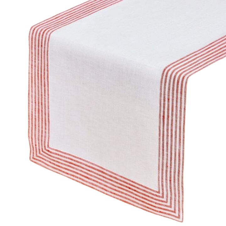Solino Home 100% Pure Linen Table Runner | Lucca for Spring & Easter