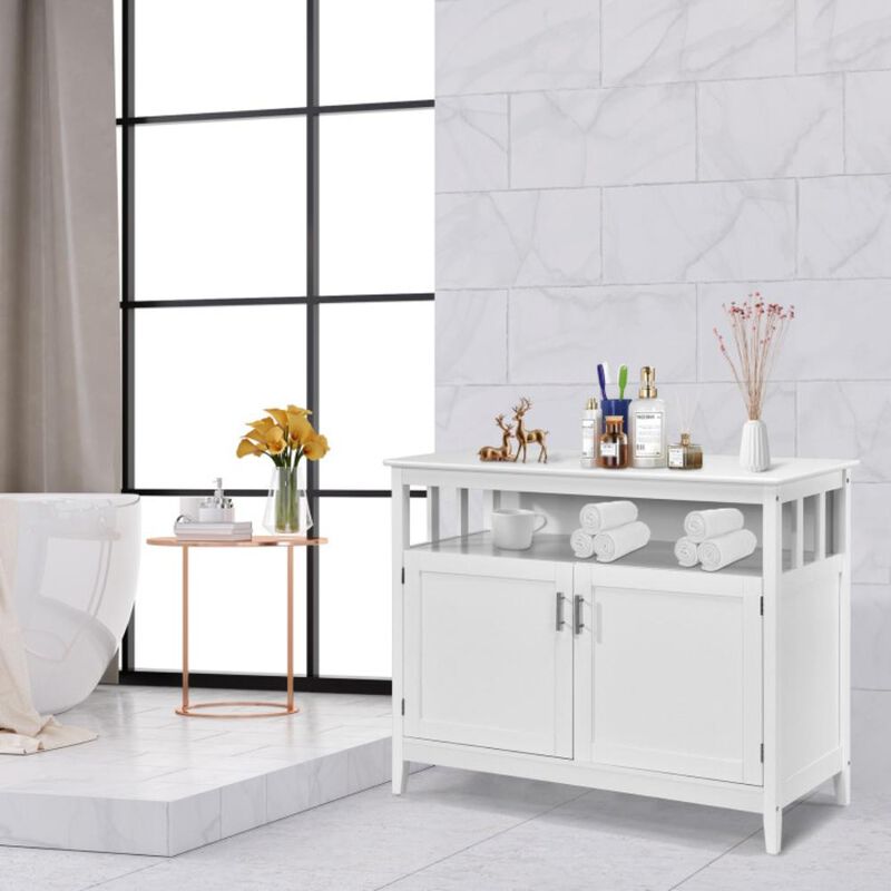 Hivvago Modern Practical Wooden Kitchen Lockers with Large Storage Space