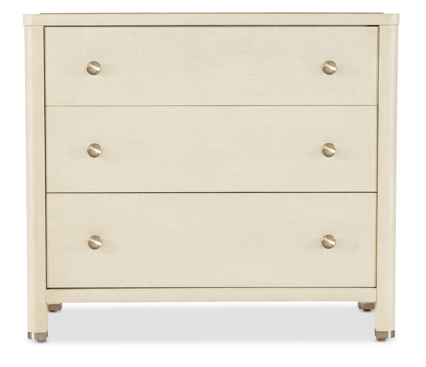 Archives Raffia 3-Drawer Chest