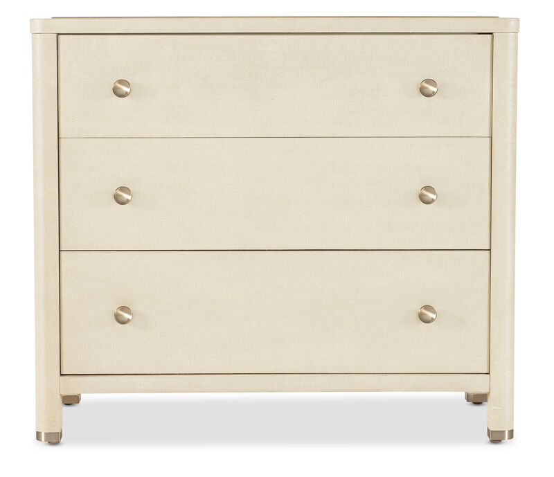 Archives Raffia 3-Drawer Chest