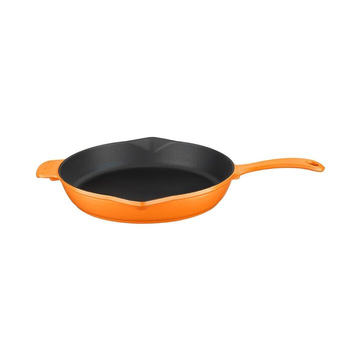 Cast Iron dia.11" h:2" Round Cast Iron Skillet